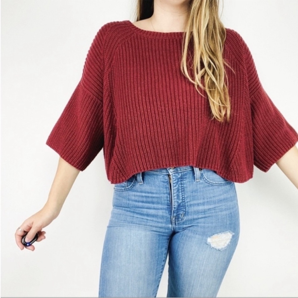 Free People Boxy Sweater - Picture 2 of 6